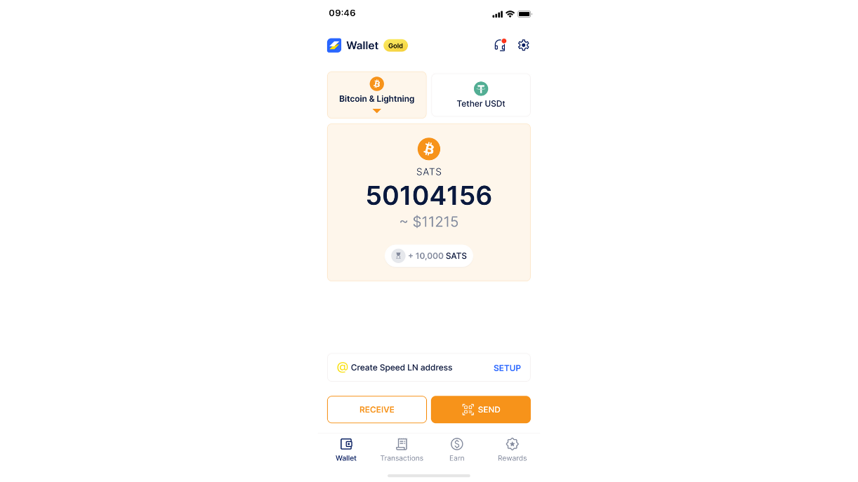 Speed Bitcoin Wallet Address