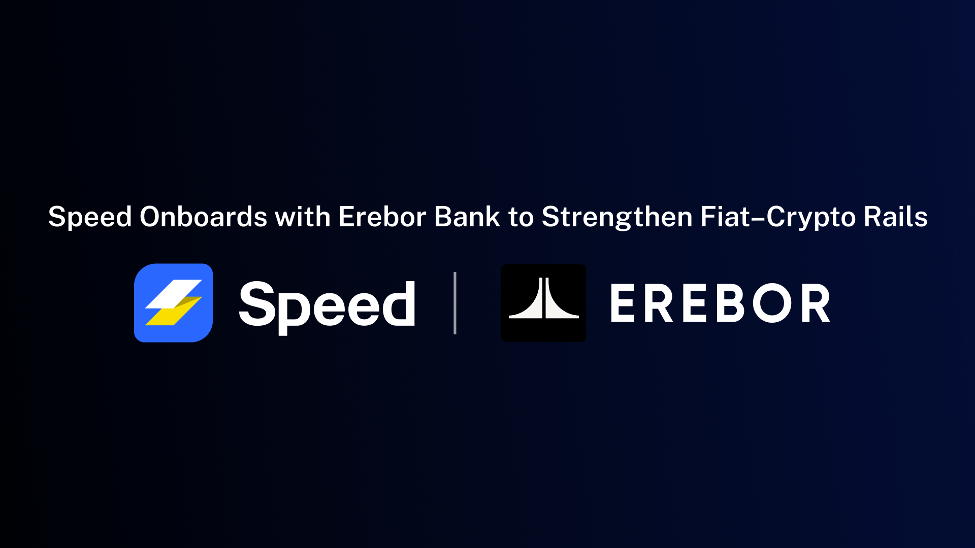 Speed Onboards with Erebor Bank